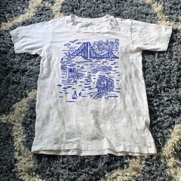 J Crew Women’s San Francisco Doodle Tee